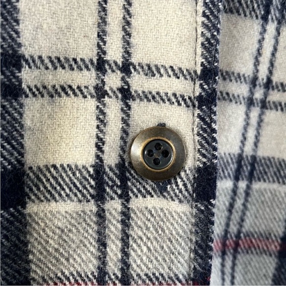 Vintage Erika & Co Wool Blend Check Plaid Lined Jacket - Picture 4 of 8